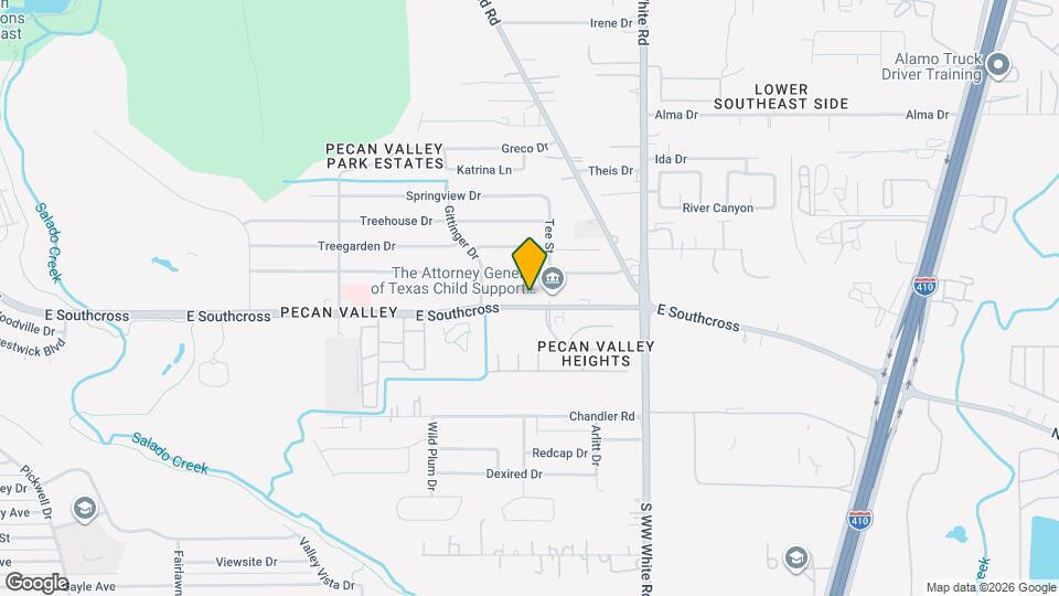 4343 E Southcross Blvd Mapa y Detalles de la Ubicación
