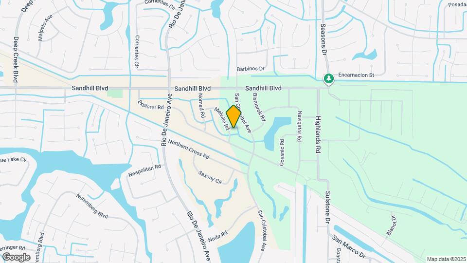 1156 Melville Rd Map and Location Details