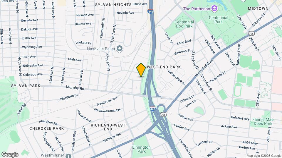 501 Park Cir Map and Location Details