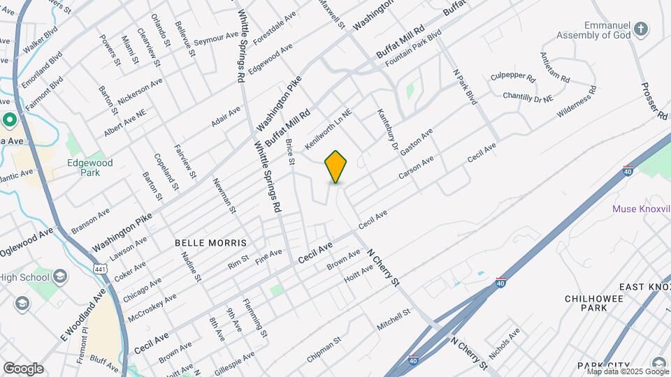 2324 Greenfield Ln Map and Location Details