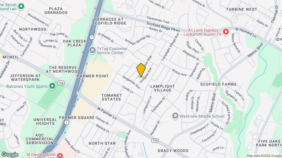 12808 Irongate Ave Map and Location Details