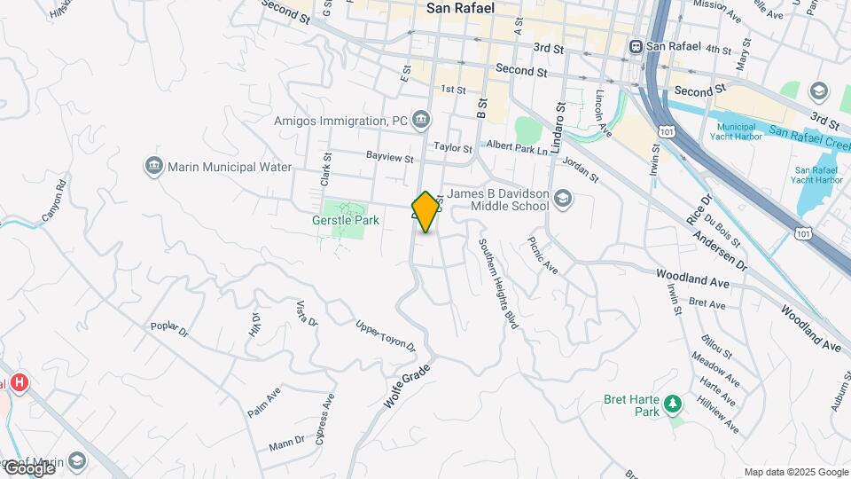 226 D St Map and Location Details