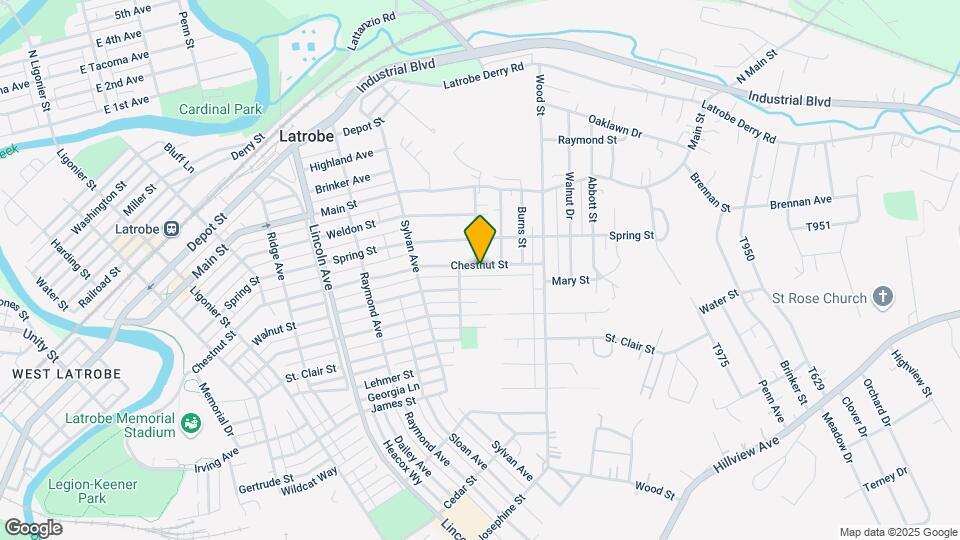 Chestnut Hill Apartments Map and Location Details