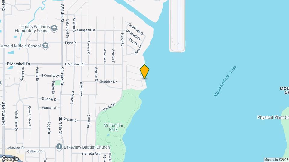 1846 Bayfront Dr Map and Location Details