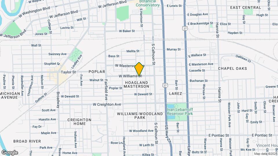 227 W Williams St Map and Location Details