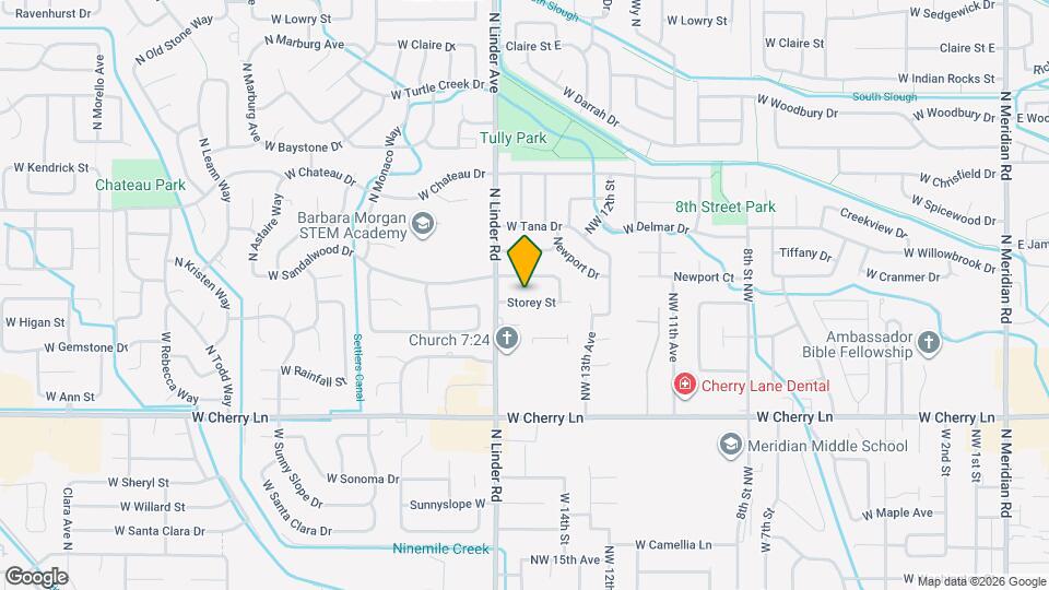 1510 Storey St Map and Location Details