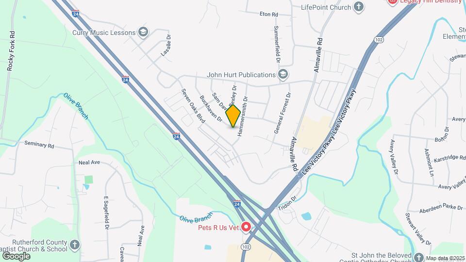 803 Buckhaven Dr Mapa y Detalles de la Ubicación