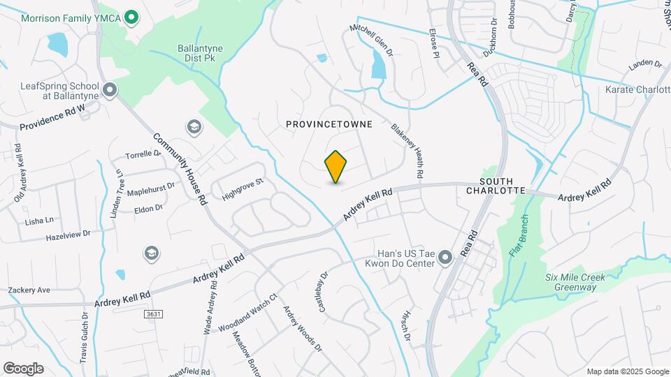 8601 Fieldcroft Dr Map and Location Details