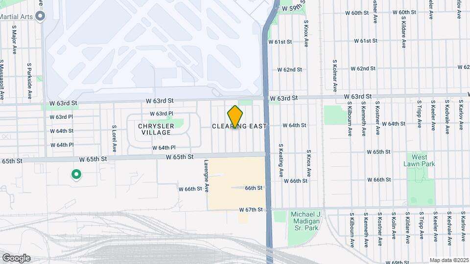 6408 S Lamon Ave Map and Location Details