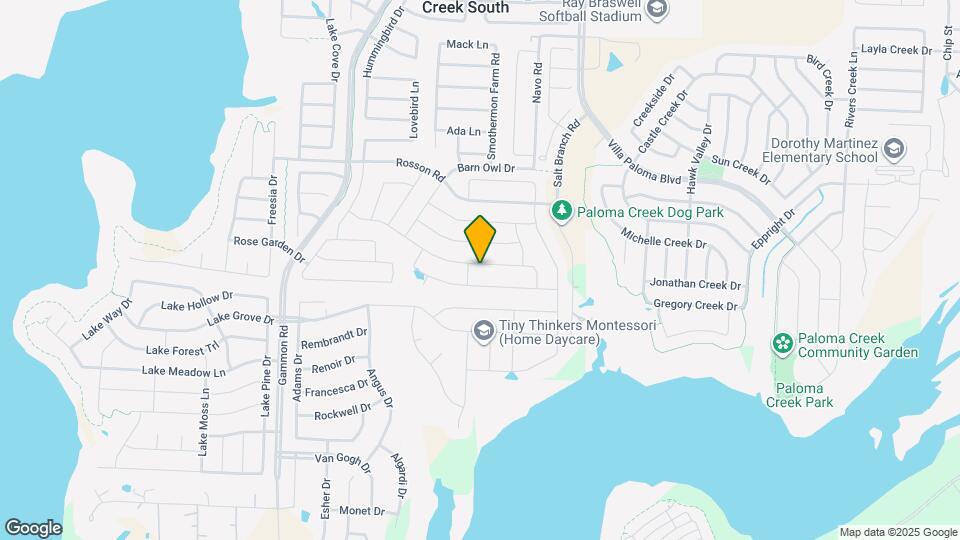 1632 Yellowthroat Dr Map and Location Details