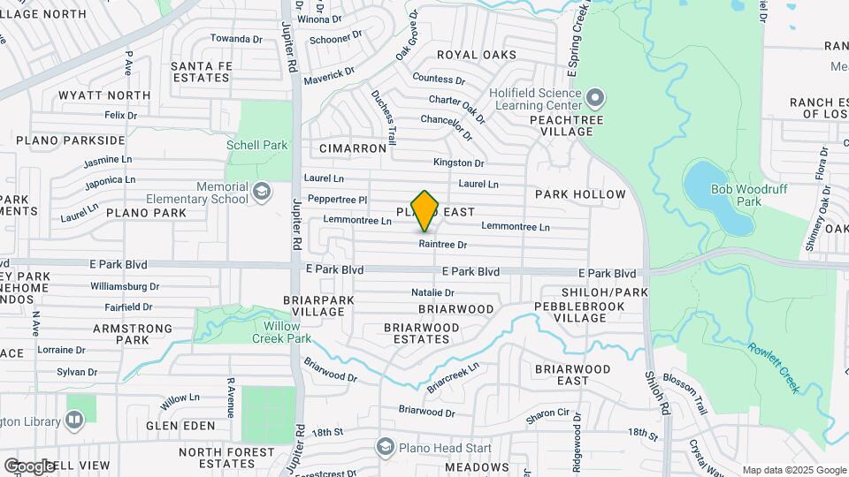 2813 Raintree Dr Map and Location Details