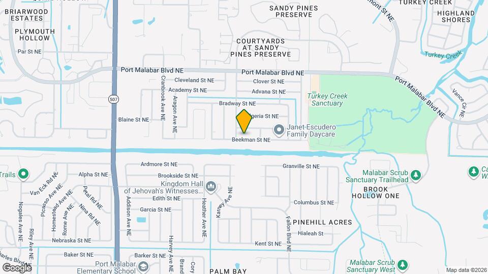 2027 Beekman St NE Map and Location Details