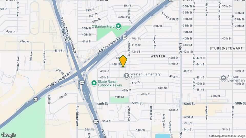 5510 45th St Mapa y Detalles de la Ubicación