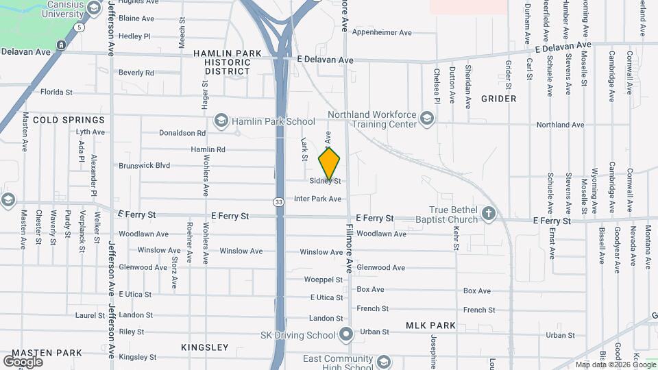 71 Sidney St Map and Location Details