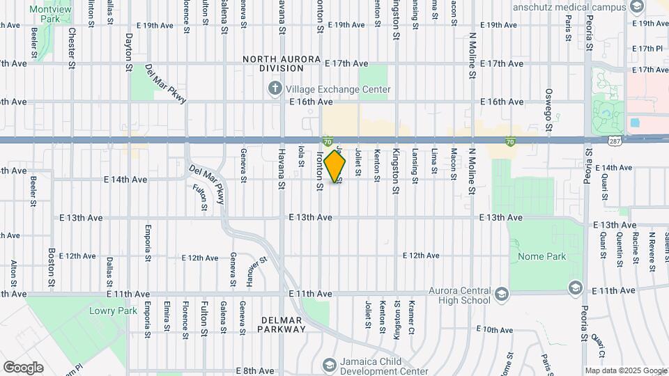 1385 Jamaica St Map and Location Details