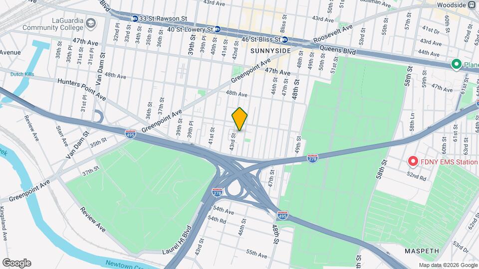 50-21 Celtic Ave Map and Location Details