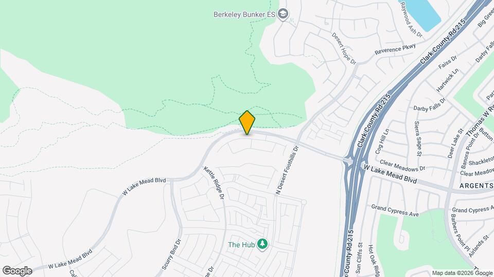 11604 Desert Hollow Avenue, Unit C Map and Location Details