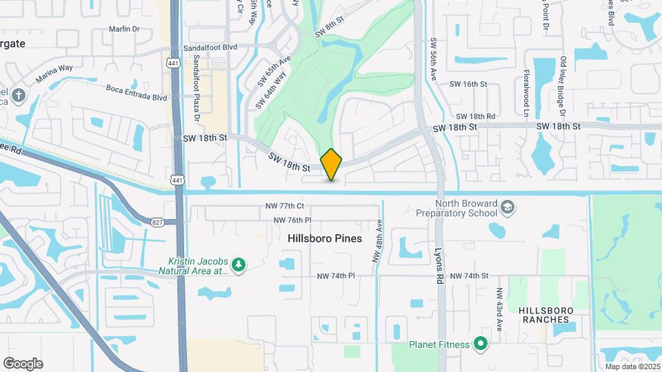 9521 Boca Cove Cir, Unit 505 Map and Location Details