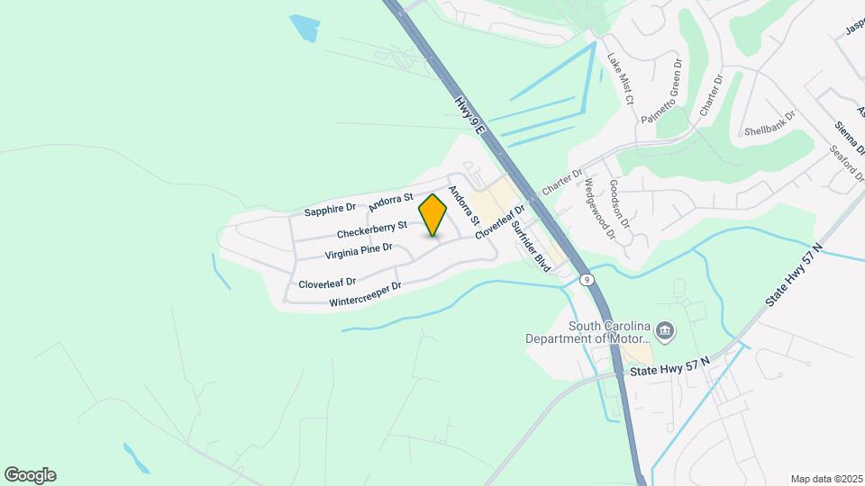 1103 Checkerberry St Map and Location Details