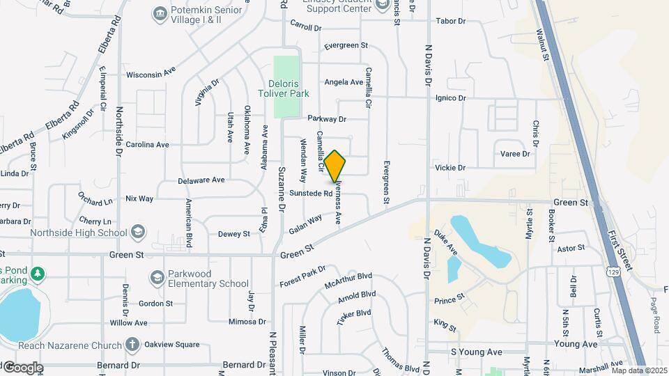 200 Sunstede Rd Map and Location Details