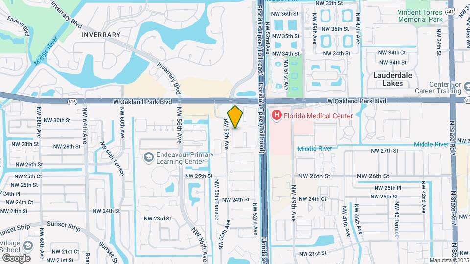 2824 NW 55th Ave-Unit -1C Map and Location Details