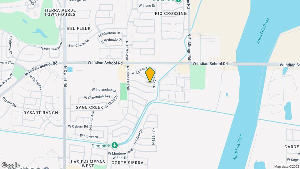 12558 W Indianola Ave Map and Location Details