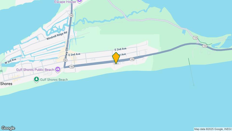 409 E Beach Blvd Mapa y Detalles de la Ubicación