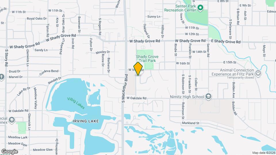 1721 Caddo Dr Map and Location Details