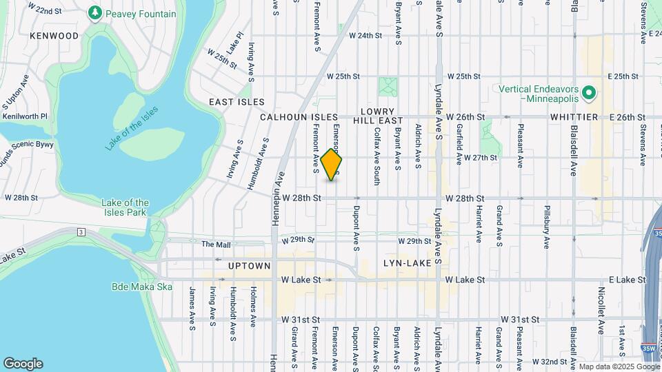 2738 Emerson Ave S, Unit 2738 Emerson avenue Mapa y Detalles de la Ubicación