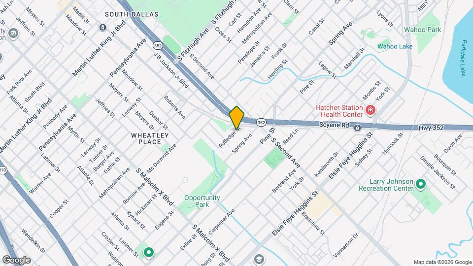 3318 Rutledge St Map and Location Details