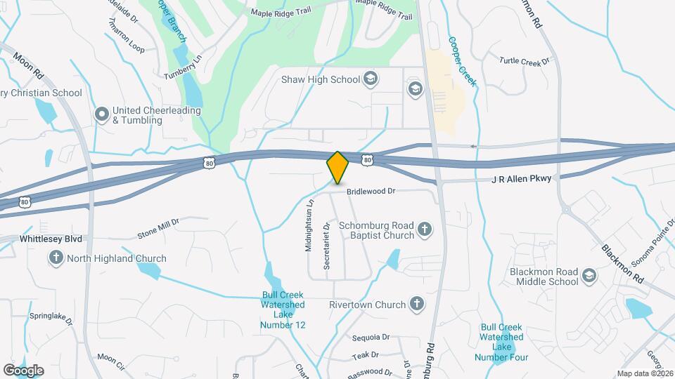 4668 Bridlewood Dr Map and Location Details