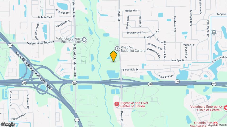 9942 Dean Oaks Ct Map and Location Details