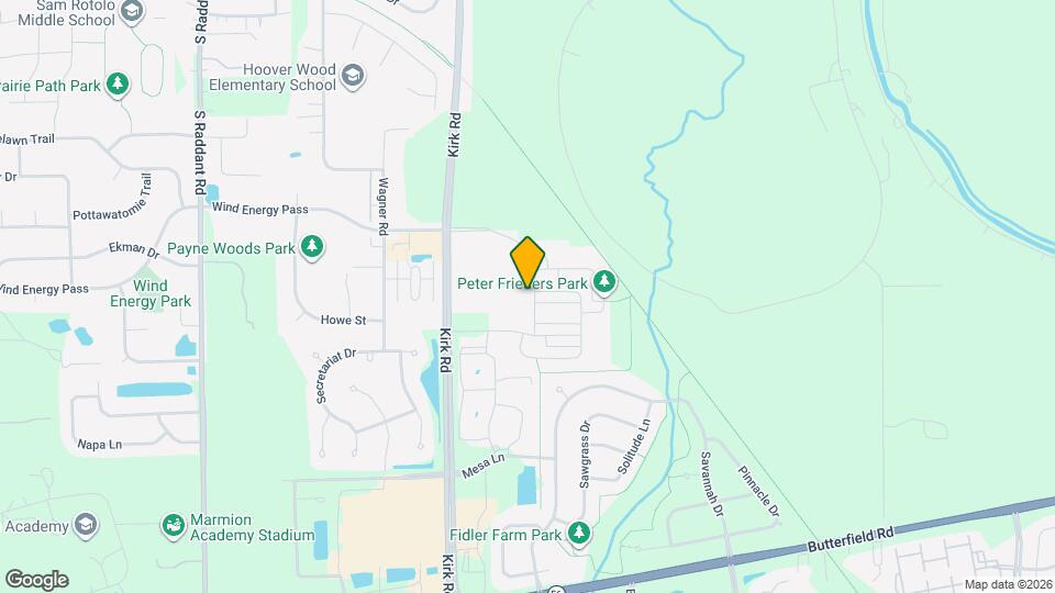 2045 Stuttle Rd Map and Location Details