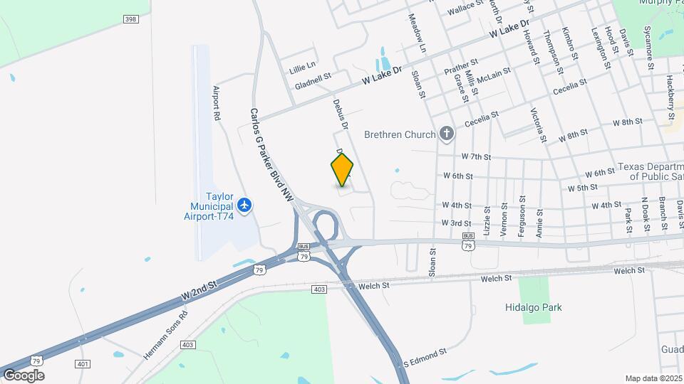 2404 Thomas St Map and Location Details