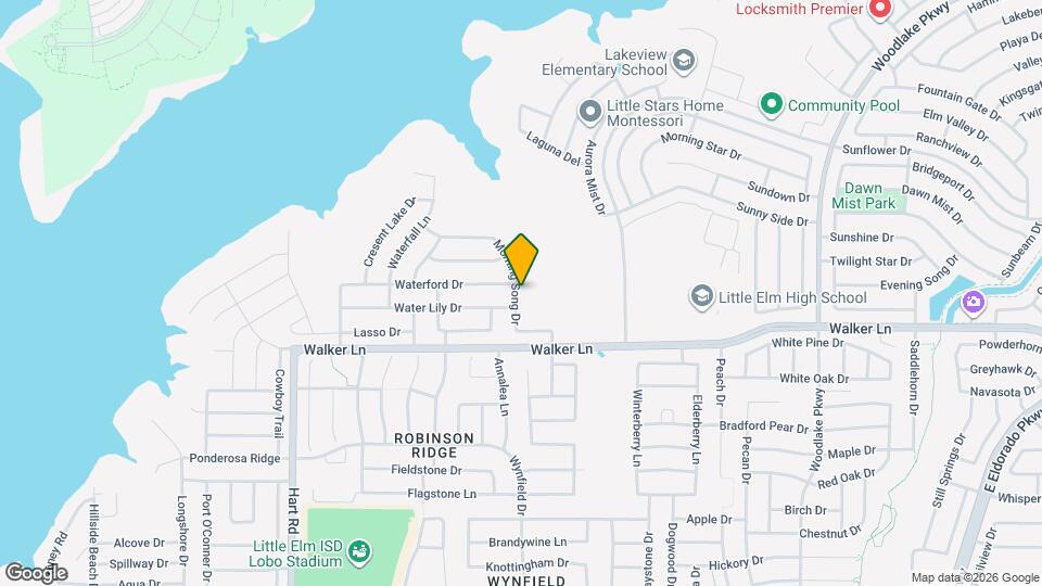 2732 Morning Song Dr Map and Location Details