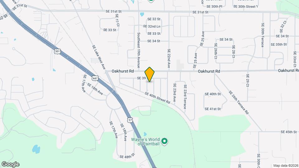 4001 SE 20th Ct Map and Location Details