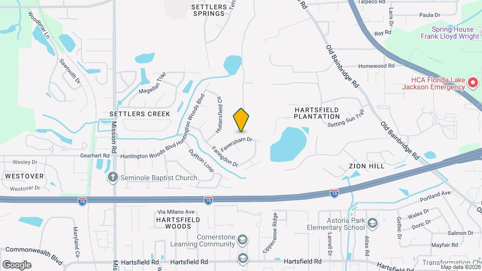 2626 Faversham Dr Mapa y Detalles de la Ubicación