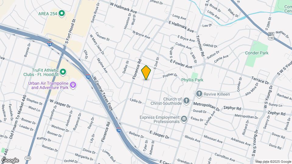 1408 Van Zanten Ct Map and Location Details