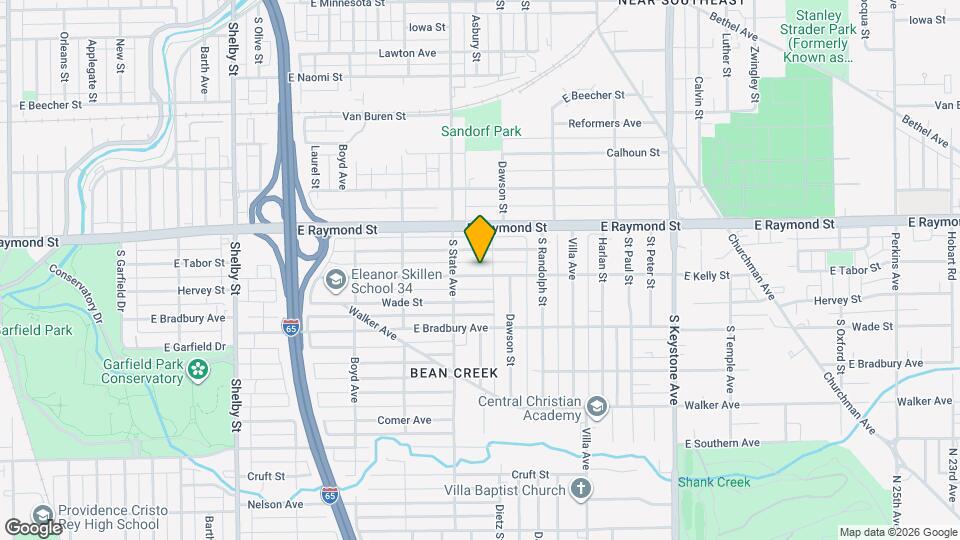 1732 E Kelly St Map and Location Details