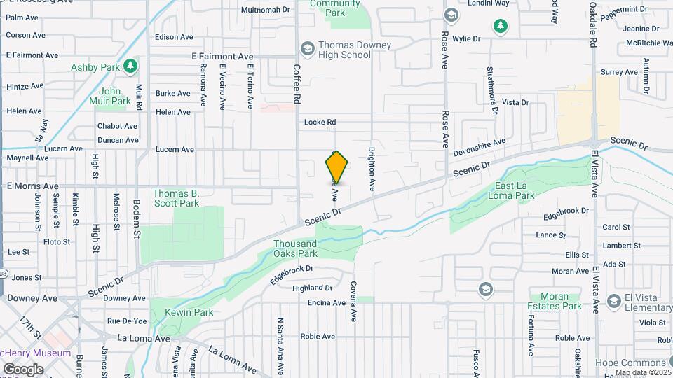 428 Sunnyside Ave-Unit -428 Sunnyside Ave., Modesto, Calif. Map and Location Details