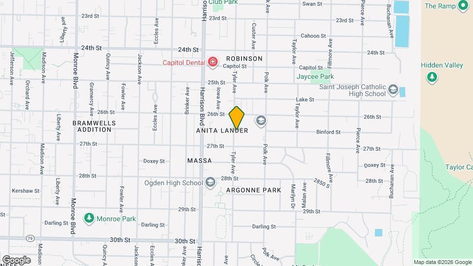 2654 Tyler Ave Map and Location Details