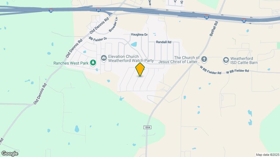2529 Weatherford Heights Dr Map and Location Details