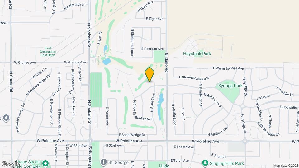 645 E Bogie Dr Map and Location Details