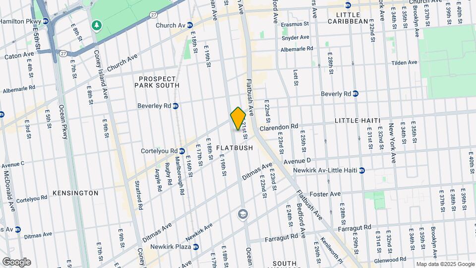 835 Ocean Ave Mapa y Detalles de la Ubicación