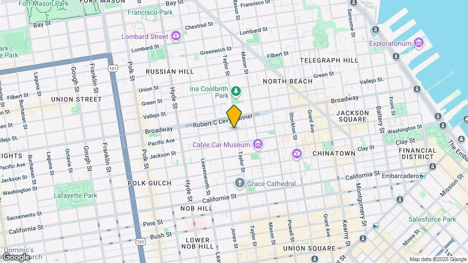 1101 Pacific Ave Mapa y Detalles de la Ubicación