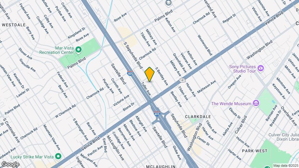 3723 S Sepulveda Blvd Map and Location Details