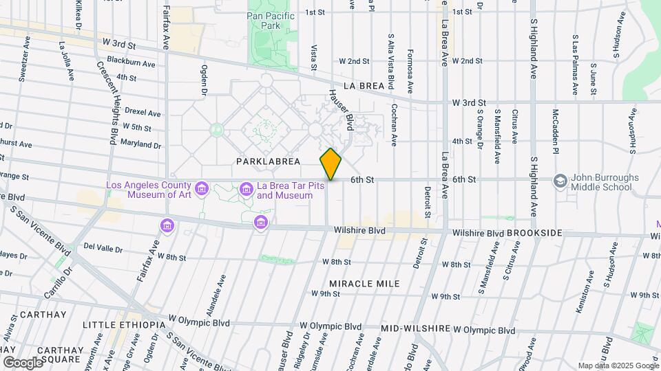 606 Hauser Blvd Map and Location Details