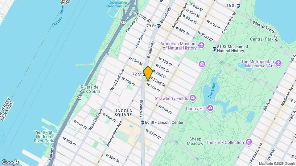 167 W 71st St Map and Location Details