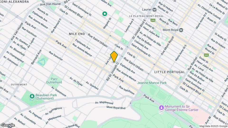 223 Saint-Joseph Boul O Map and Location Details