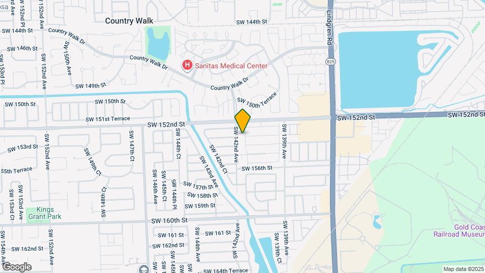 15320 SW 141st Ct Map and Location Details
